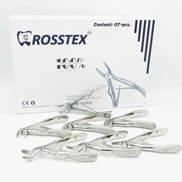 Extraction Forceps Pediatric Set (pack of 7)