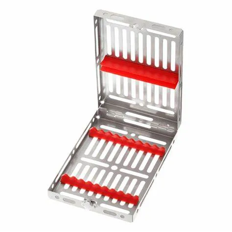 Cassette 18.5x8x3.5cm with red silicon