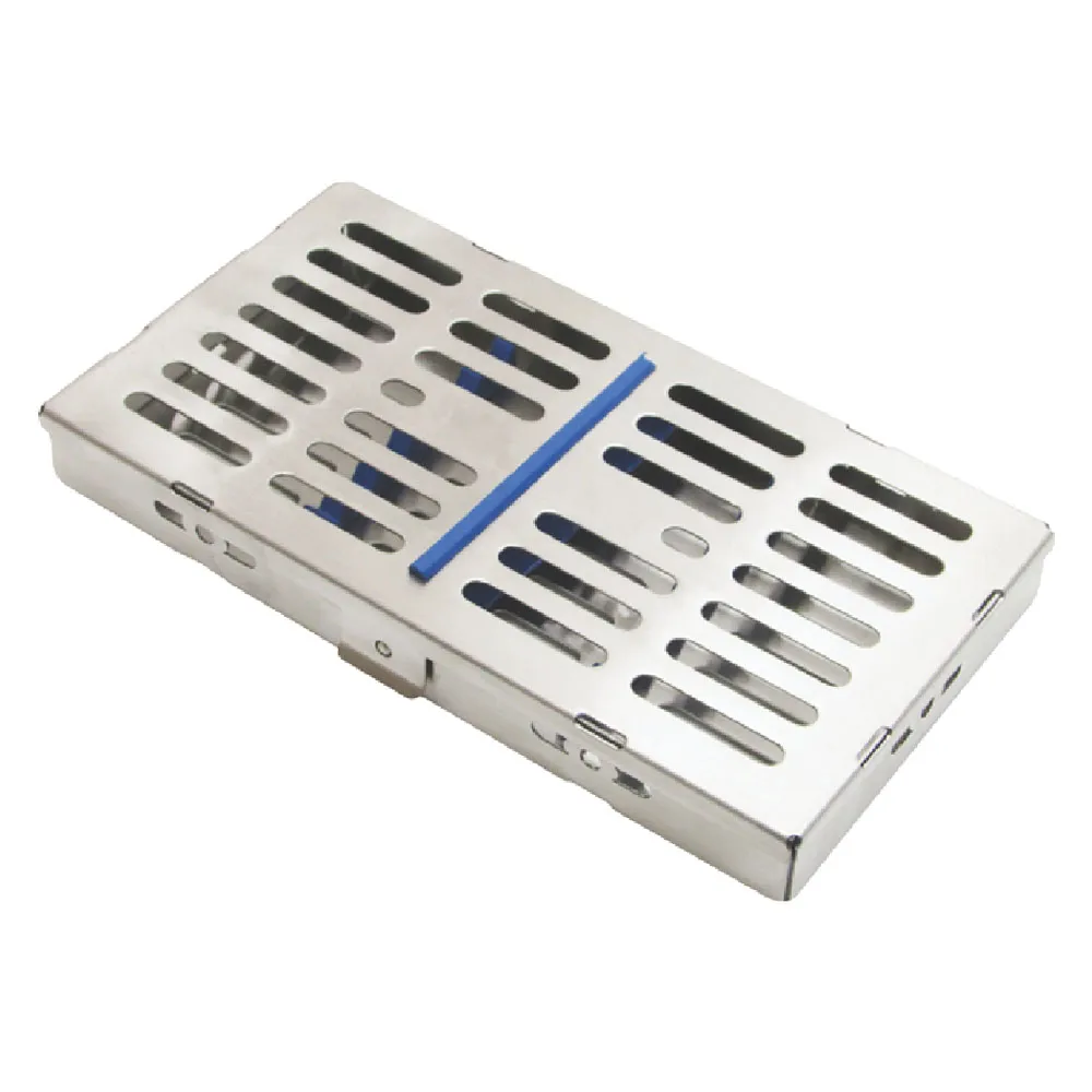 Cassette 19x10x2.5cm with blue silicon