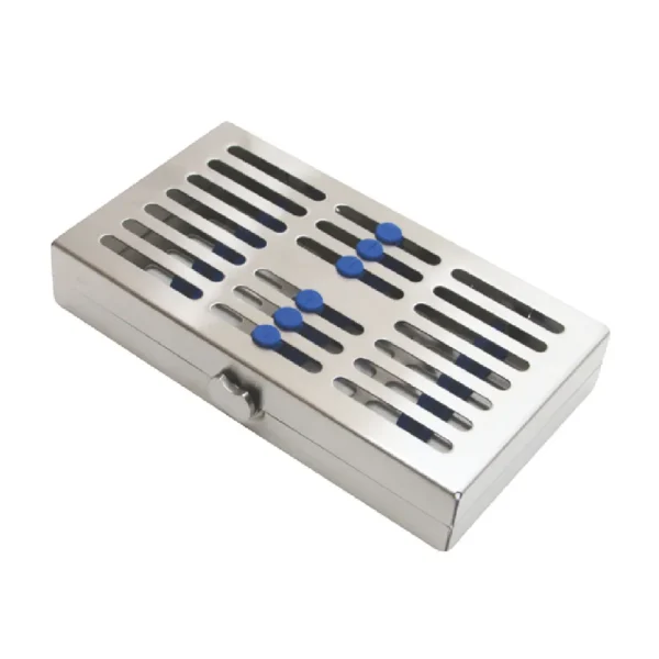 Cassette 18.5×10.5×3.5cm with blue silicon