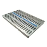 Cassette 29x19x2.5cm with blue silicon