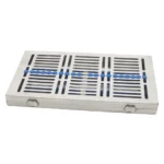 Cassette 29x19x3.5cm with blue silicon