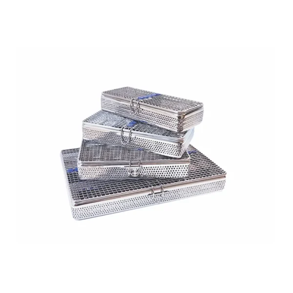 Cassette 275x185x35mm with blue silicon