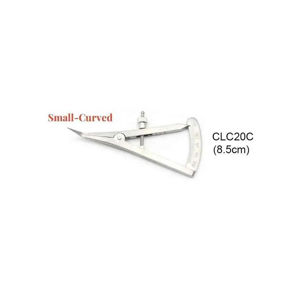 Castroviejo Caliper 10,0cm angled