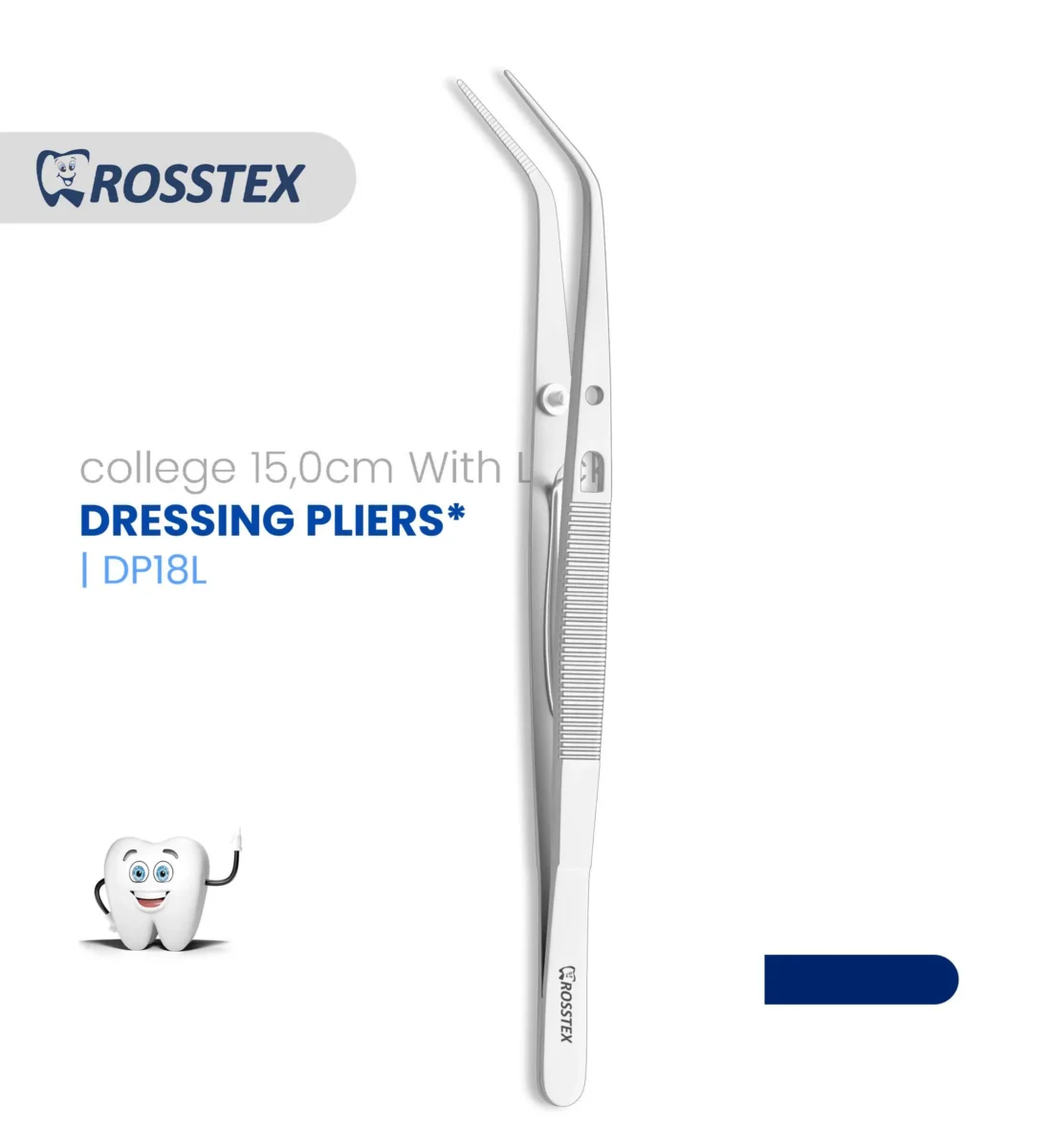 College Dressing Plier 15,0cm with Lock
