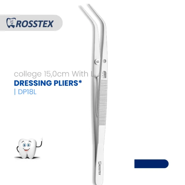 College Dressing Plier 15,0cm with Lock