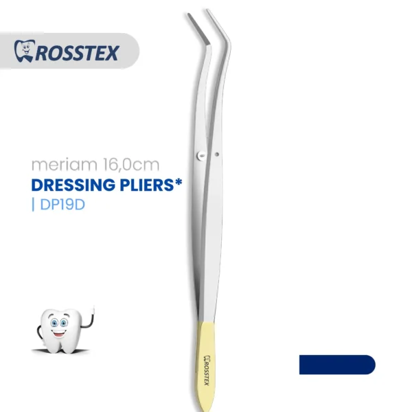 Meriam Dressing Plier 16,0cm d/c