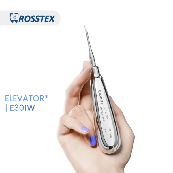 Seldin Root Elevator 3.0×9 mm round gouge
