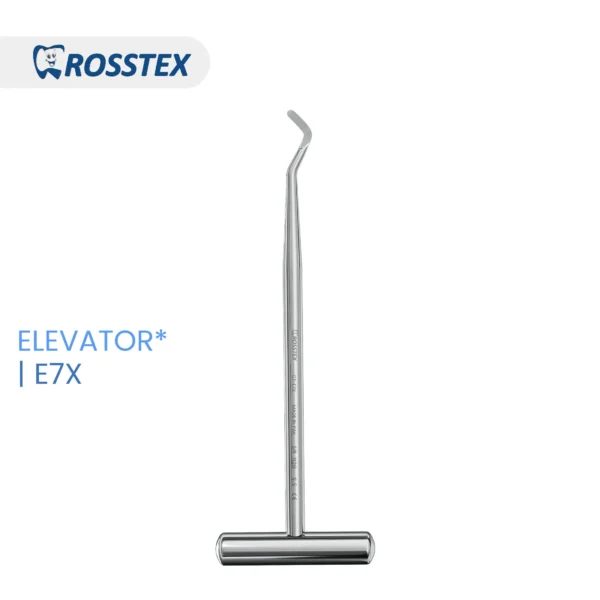 Potts Right Root Elevator with t-handle