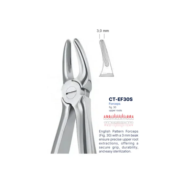 Extraction Forcep fig. 30 with standard handle