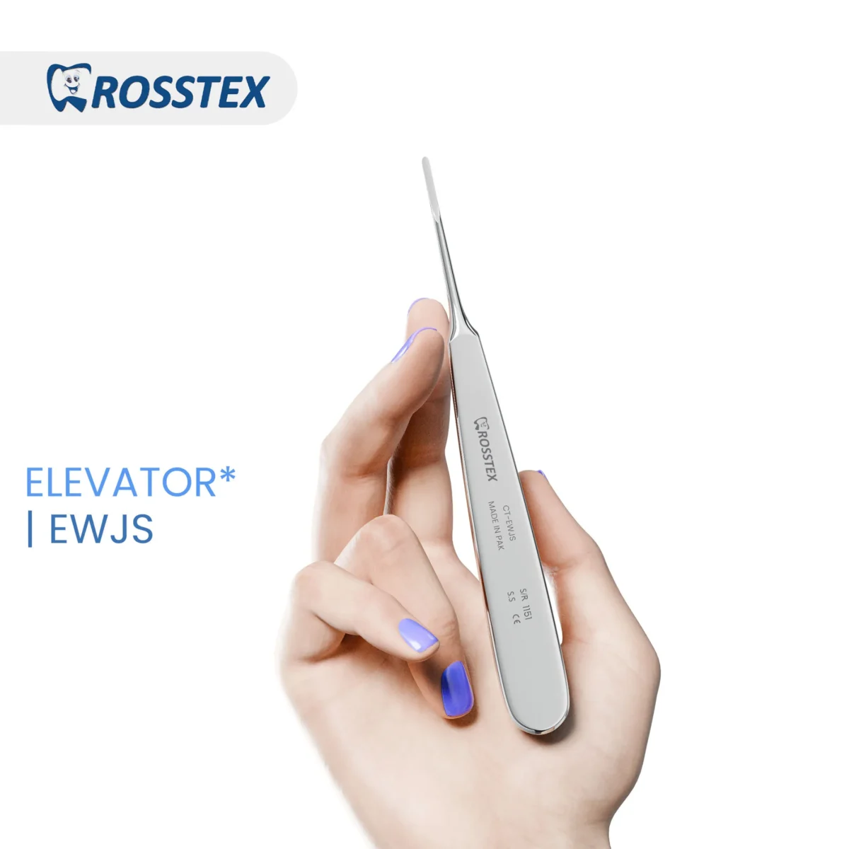 Warwick James Root Elevator straight 2.2mm blade