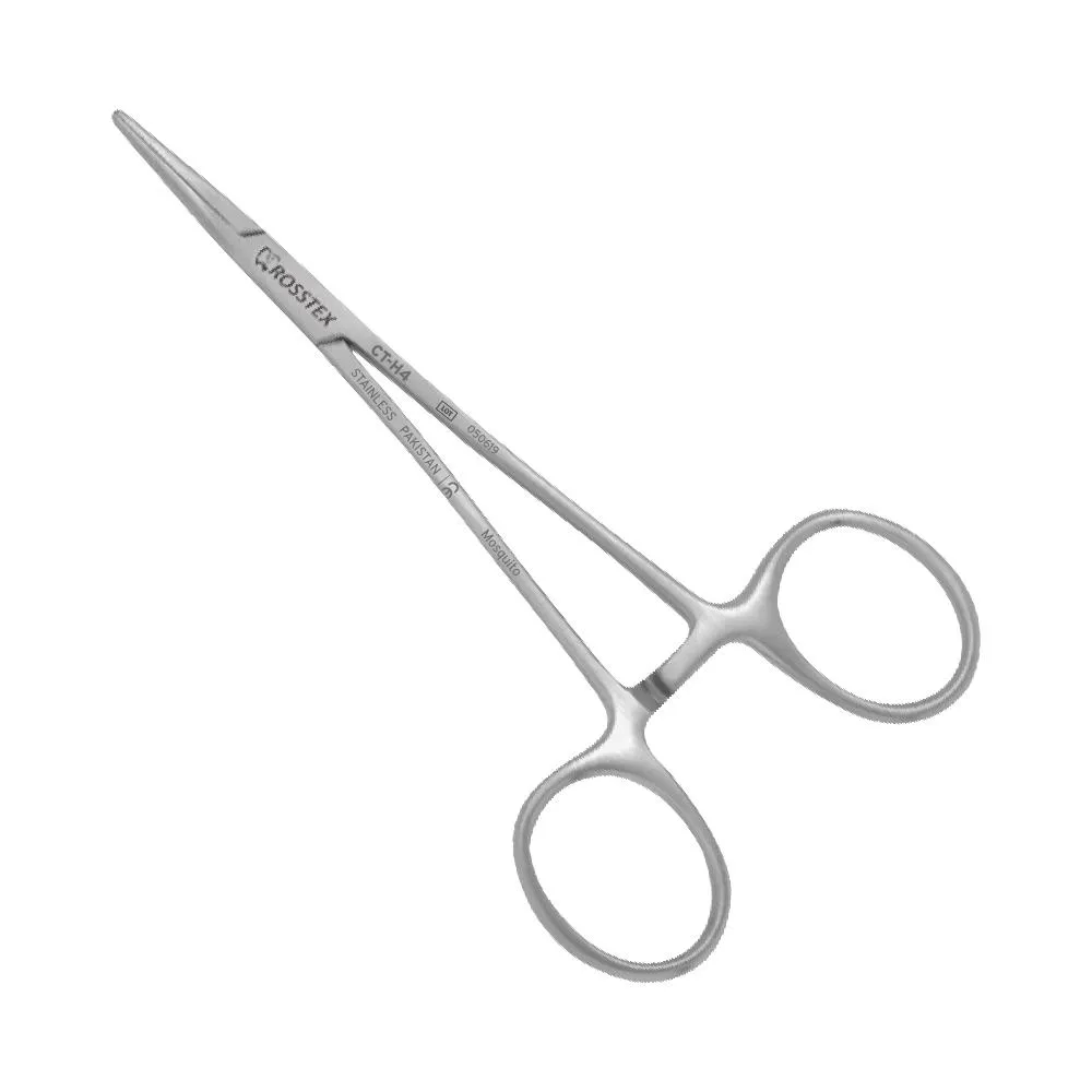 Halsted Mosquito Forceps 12,0cm straight/hook tips