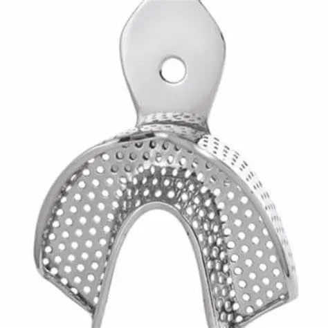Impression Tray edentulous perforated lower m