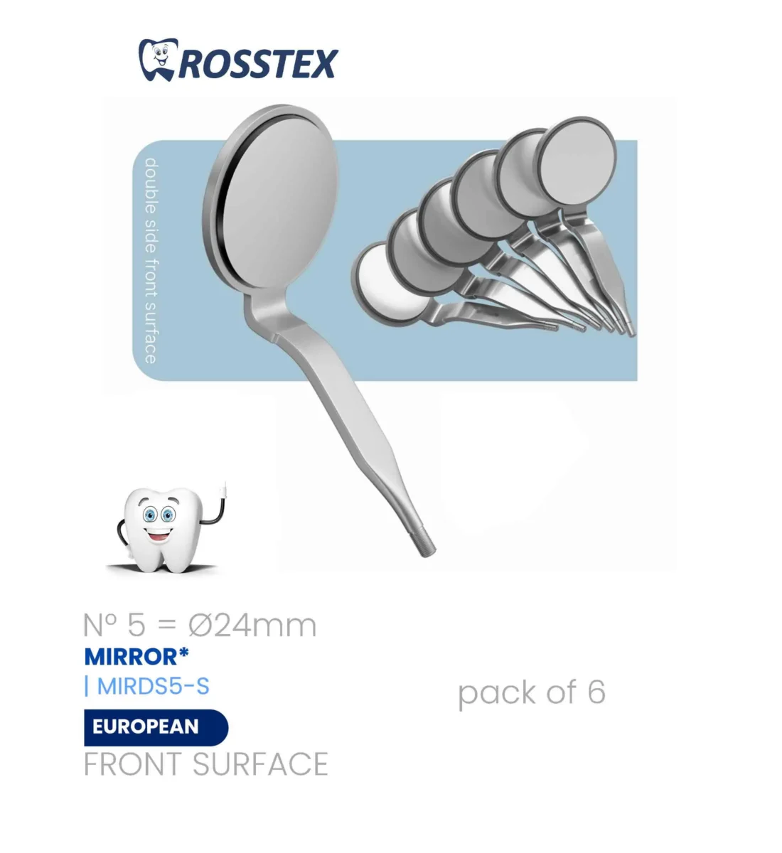 Front Surface european double side (pack of 6)
