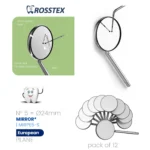 Plane Mirror European Single Side | Pack of 12