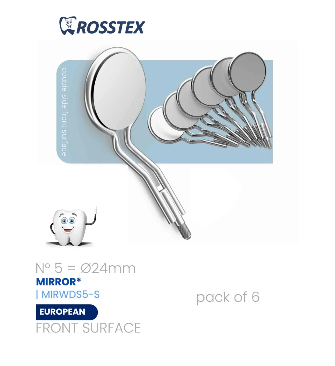 Front Surface european double side (pack of 6)