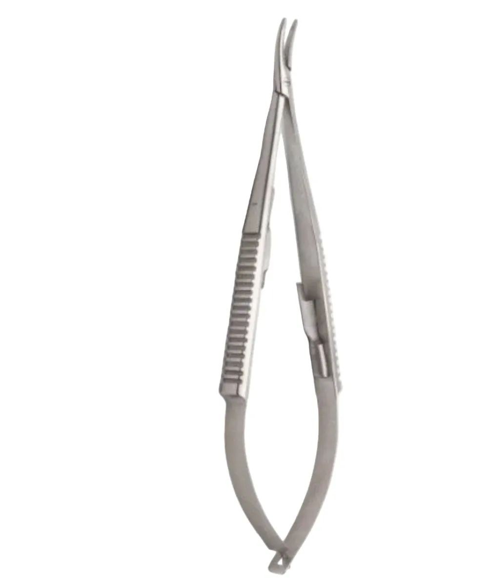 Castroviejo Needle Holder curved/r. handle 18,0cm