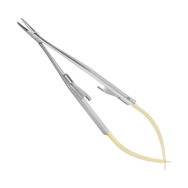Castroviejo Needle Holder straight/f. handle 14,0cm t/c