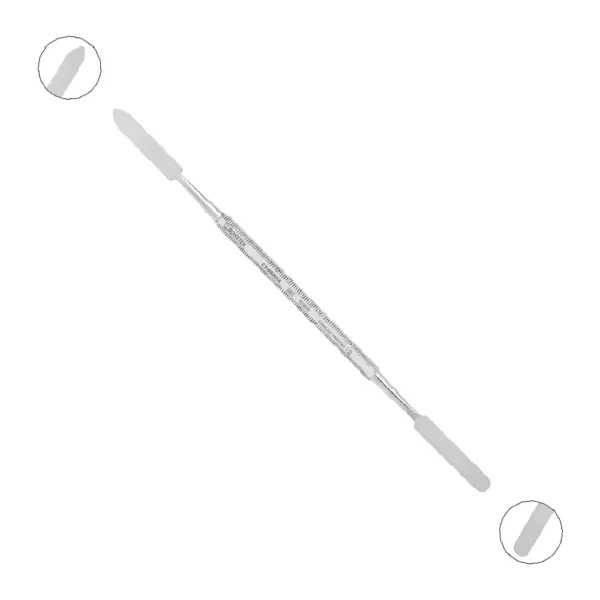 Spatula no. 8 stainless steel  double ended