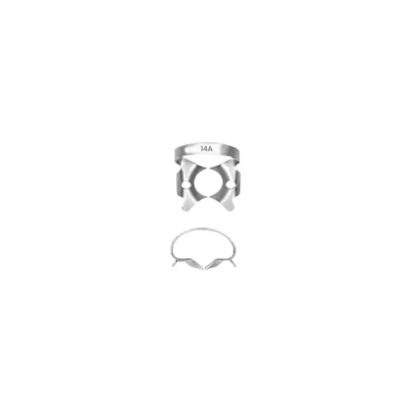Rubber Dam Clamp fig. 14a