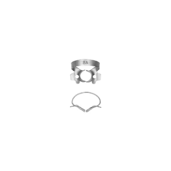 Rubber Dam Clamp fig. 8a