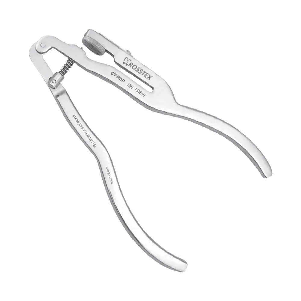 Ivory Rubber Dam Punch 16,0cm
