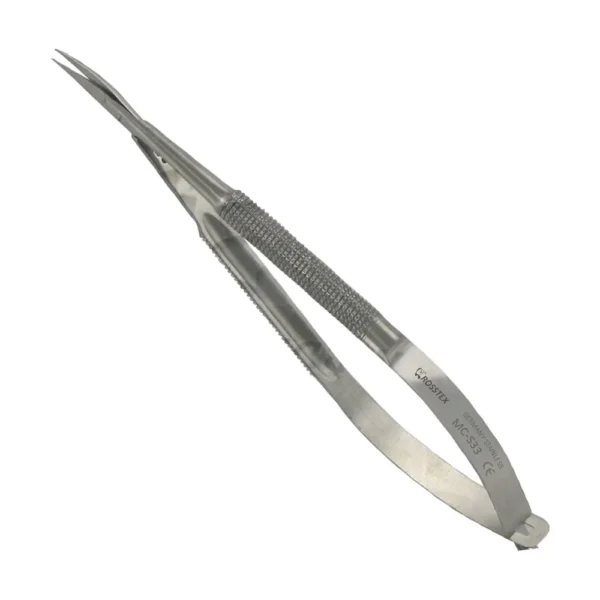Castroviejo Scissor 15,0cm curved/r. handle