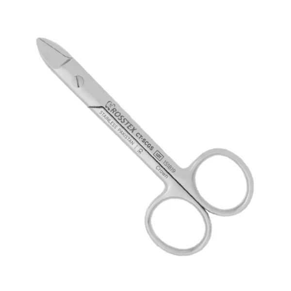 Crown Scissor 12,0cm straight serrated