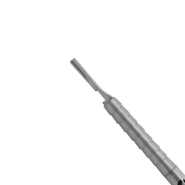 Scalpel Handle with push release blade