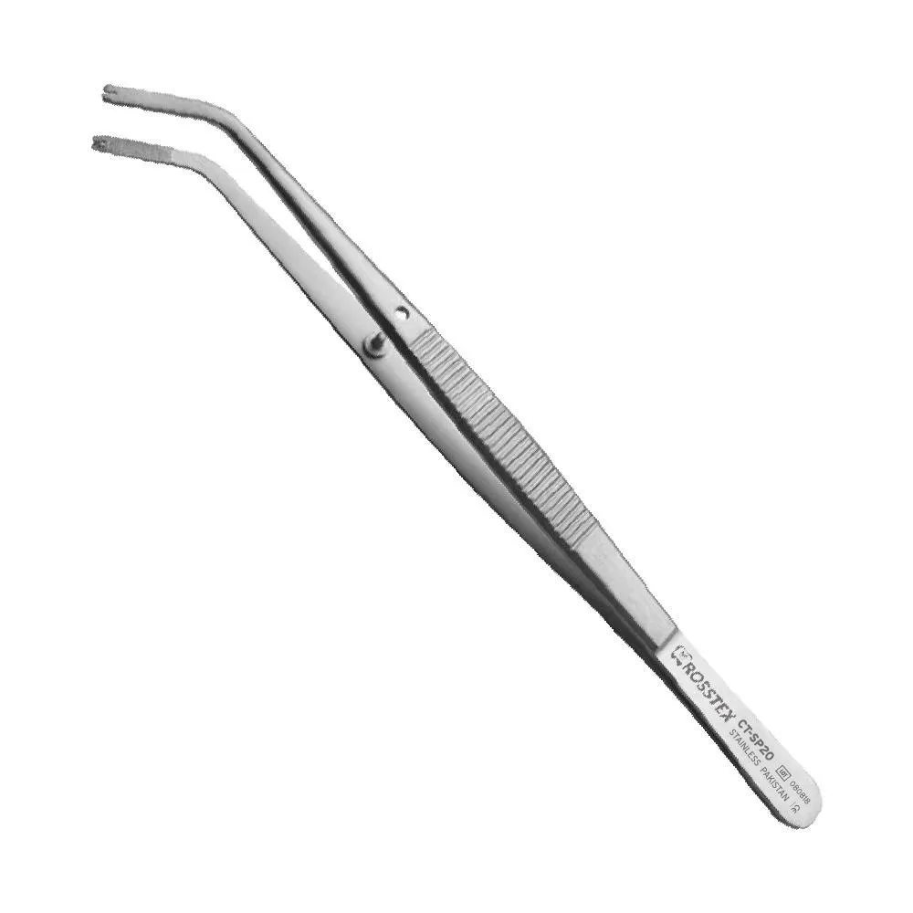 Suture Corn Tissue Plier 1.6mm 15,0cm curved