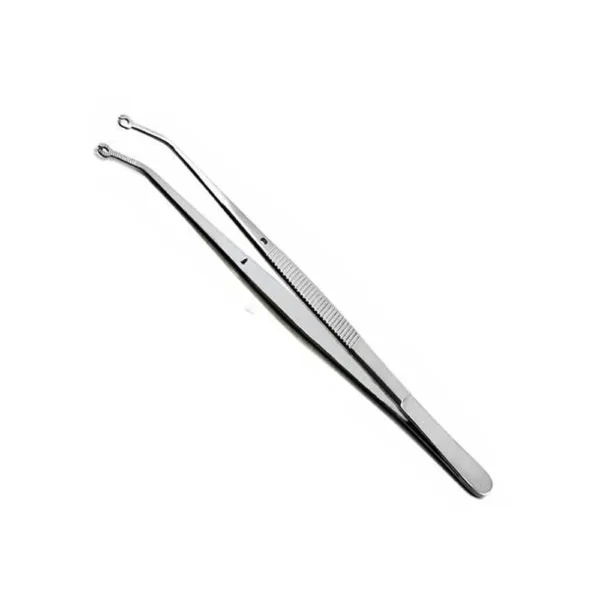 Suture Corn Tissue Plier 2.2mm 15,0cm curved