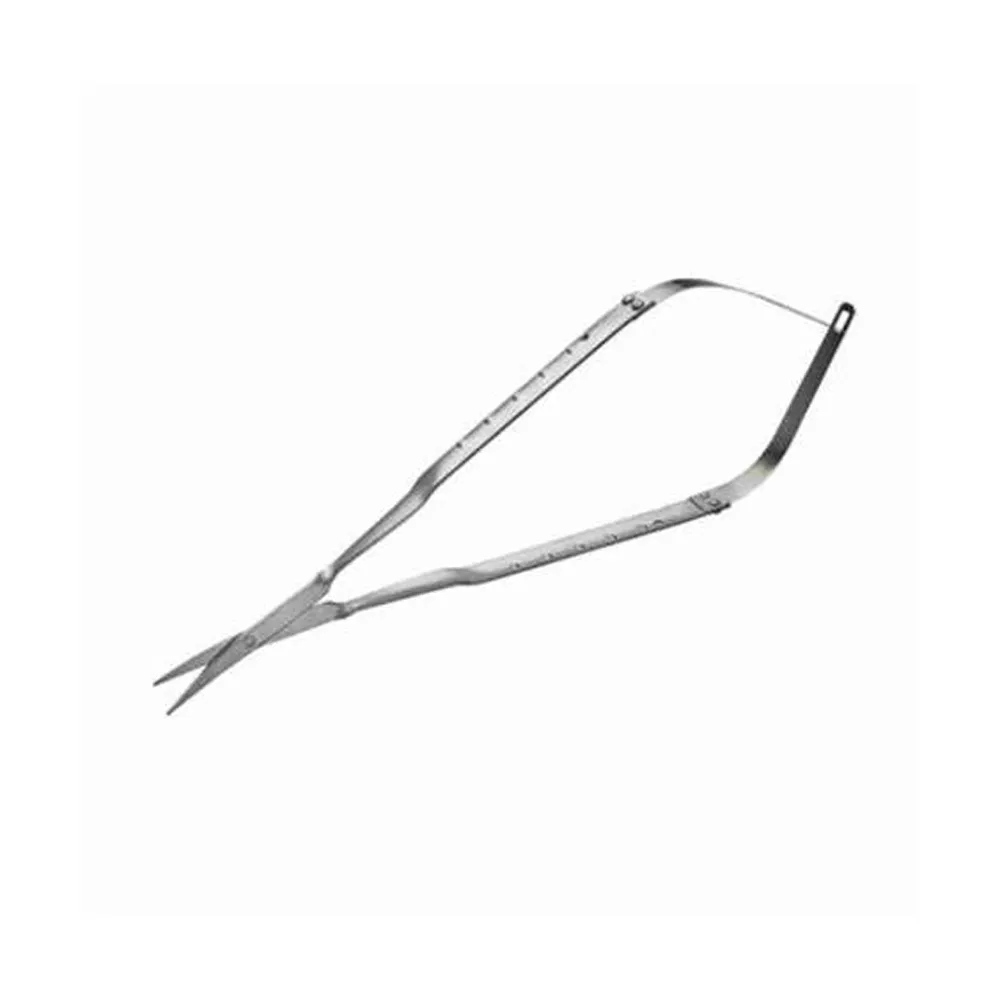 Castroviejo Scissor 18,0cm curved/r. handle