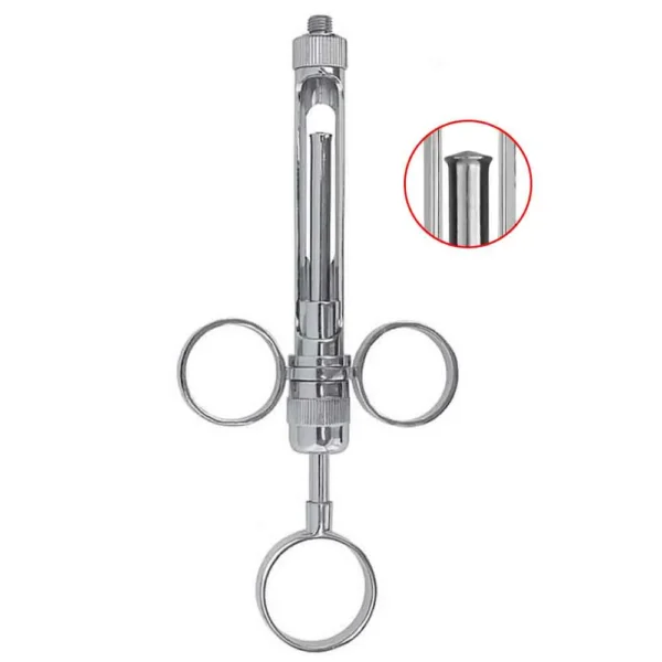 Syringe non-aspirating 1.8ml with european/american thread