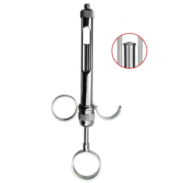 Syringe non-aspirating 1.8ml with european/american thread