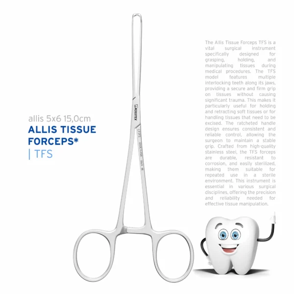 Allis Forcep 5×6 20,0cm