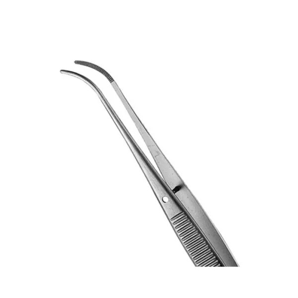 Semkin Tissue Plier curved 12,5cm