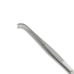Semkin Tissue Plier 1×2 curved 12,5cm