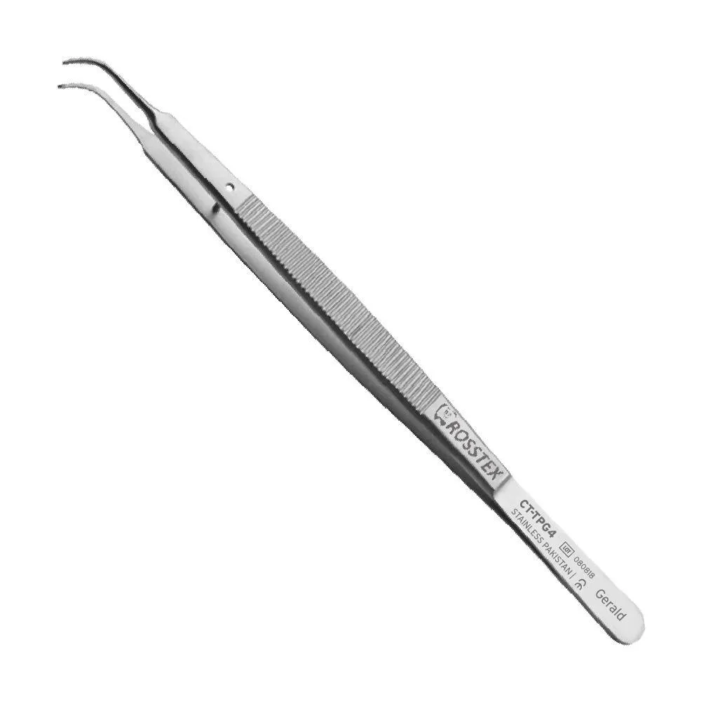 Gerald Tissue Plier 1×2 curved 18,0cm