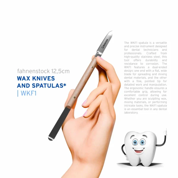 Fahnenstock Wax Knife 12,5cm